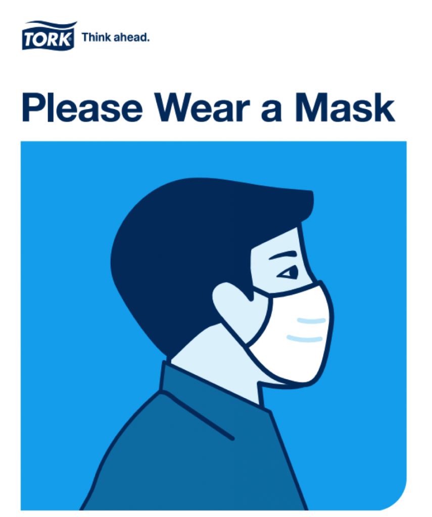 please wear a mask
