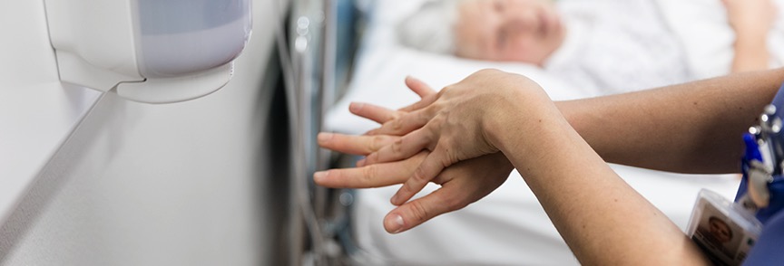 Hand hygiene is the leading measure for reducing healthcare-associated infections