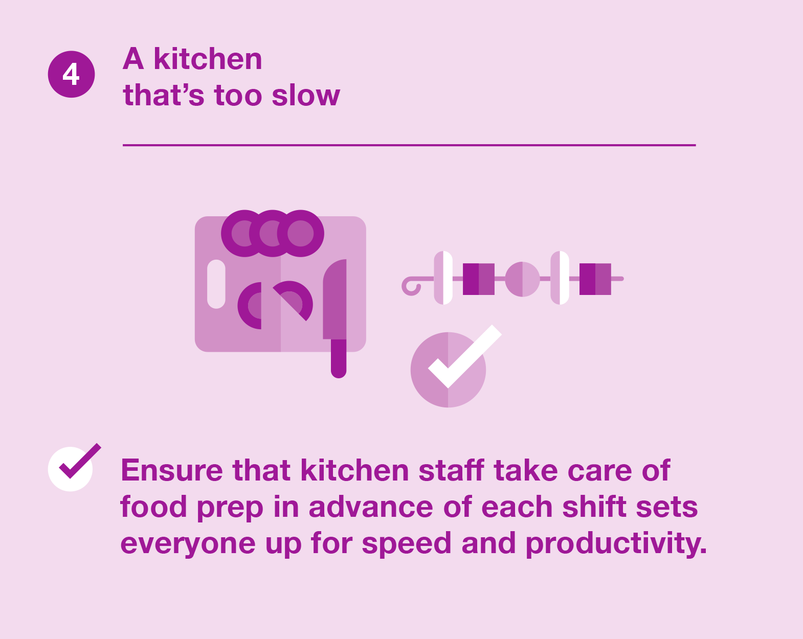 A kitchen that’s too slow