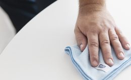 Why microfiber cloths are so good at removing germs